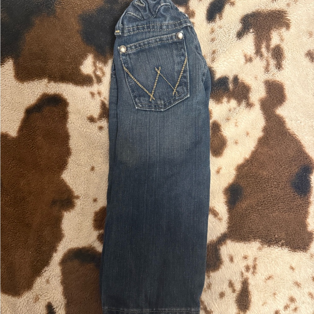 Classic Kids Denim Jeans with Stitch Detail Wrangler Retro Relaxed Boot Cut
